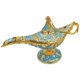 thumbnail image 1 of Lámpara decorativa Aladdin Genie Hourwof Vintage Legend Blue, 1 of 7