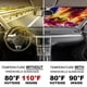 thumbnail image 3 of Freezer Parasol Para Parabrisas Delantero Protector Plegable Visera Solar Para Auto Bloquea Rayos Uv Mantiene Tu Vehículo Fresco 130cm*70cm, 3 of 6