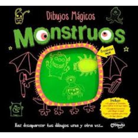 Penguin Random House - Libro Dibujos Magicos-Moustros - Catapulta Junior