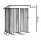 thumbnail image 5 of Bodega Jardín Con Repisas 162x92x180 Boxshed Verde, 5 of 5