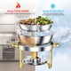 thumbnail image 3 of Juego de platos para buffet y catering GGIU, 5 litros, de acero inoxidable, 3 of 6