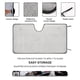 thumbnail image 3 of Vinícius Júnior Parasol para Parabrisas Delantero Protector Plegable, Visera Solar para Auto Bloquea Rayos UV Mantiene tu Vehículo Fresco 130cm*70cm, 3 of 6