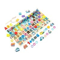 Click Ventas - Tablero De Mesa Alfabetos Rompecabezas Educación 135Pcs