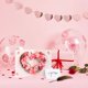 thumbnail image 5 of Tarjeta de Felicitación FIAMR 3D Pop Up Guirnalda de Flores en Forma de Corazón, 5 of 7