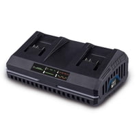 Cargador Rápido Doble Scheppach 20V