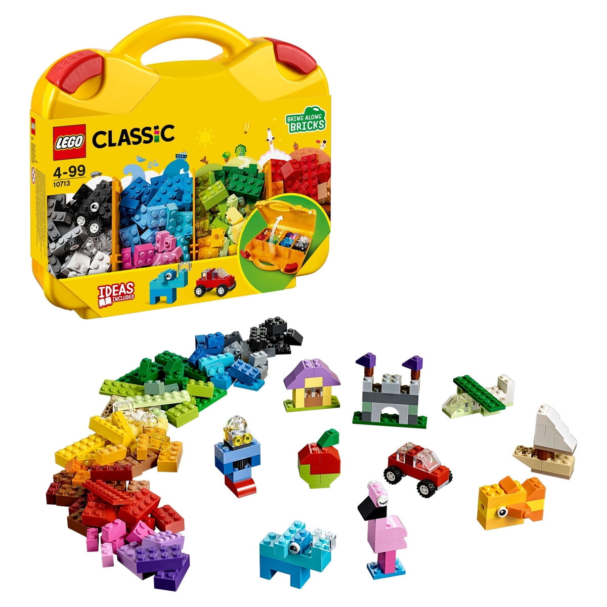 LEGO Classic Maleta Creativa 10713 Multicolor 213 Piezas | Lider