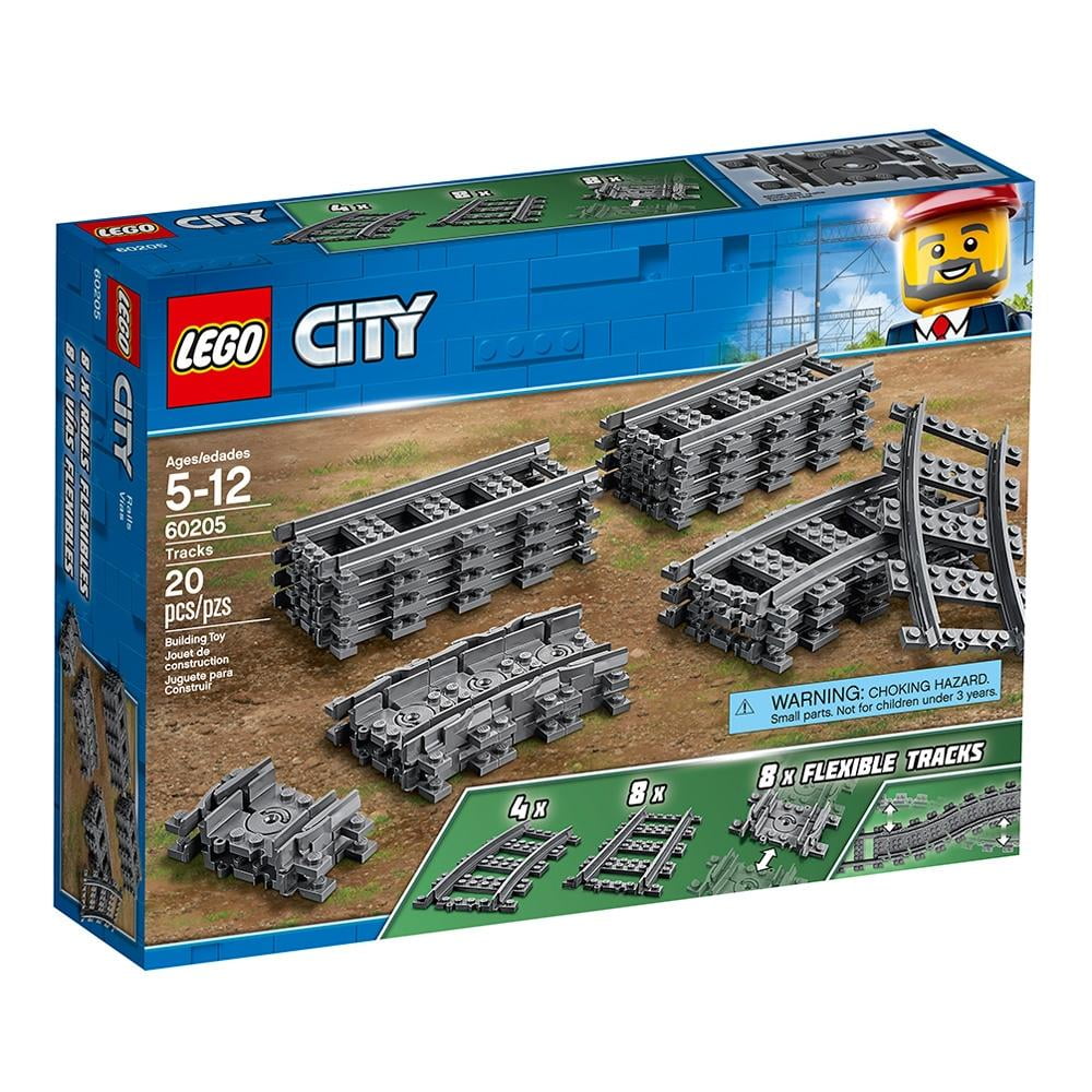 Set Lego City Vías 60205