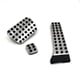 thumbnail image 1 of Juego de fundas para pedales de coche Zoomto, aluminio antideslizante, para Mercedes-Benz, 1 of 7