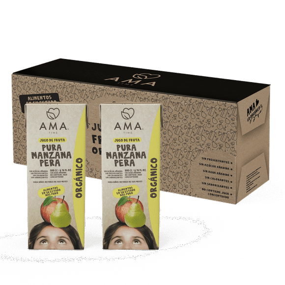 Pack 24 unid - Jugo Manzana Pera 200 cc