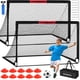 thumbnail image 1 of Juego de Porterías de Fútbol Vavosport Kids 6 x 4 Pies con Balón Conos y Bolsa, 1 of 3
