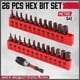 thumbnail image 2 of Premium 25-Piece Allen Key Drill Bit Set, Durable Allen Wrench, 2 of 3