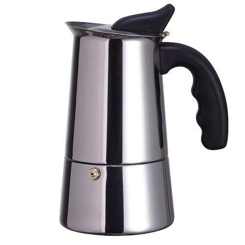 Cafetera Con Estufa Ilsa De Acero Inoxidable Para 6 Tazas