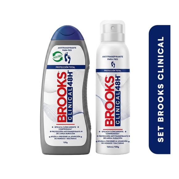 Brooks Talco + Spray Clinical