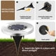 thumbnail image 4 of Luces solares SOLPEX, paquete de 20 unidades, impermeables para exteriores, 4 of 6