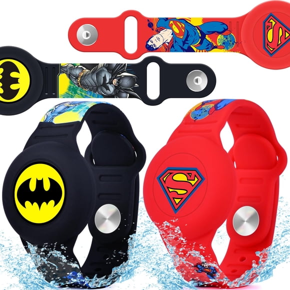 Pulsera AirTag ZHOC 2 unidades impermeable de silicona para niños
