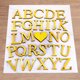 thumbnail image 5 of Uxcell 7.87 Pulgadas 3D Acrílico Alfabeto Espejo Adhesivos de Pared Letra B Autoadhesivo Letrero para Decoración del Hogar Oro Claro, 5 of 7
