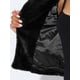thumbnail image 5 of INSPIRE CHIC Chaqueta de Piel Recortada para Mujer Solapa Cardigan Esponjoso Bolero 2026 Invierno Abrigo Corto de Piel Sintética Conjuntos XS Negro, 5 of 7