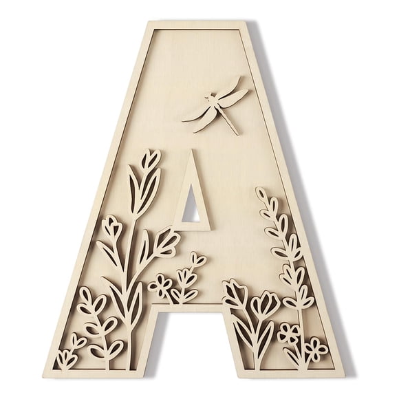 Letras de Madera Longan Craft 30 cm Decoración en Capas