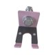 thumbnail image 4 of Percha Para Barra De Levantamiento De Pesas, Para Entrenamiento De Fuerza, Color Rosa, Para Montar En La Pared, 4 of 5