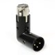 thumbnail image 1 of Adaptador de ángulo XLR dual macho y hembra LyxPro, 1 of 6