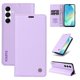 thumbnail image 1 of Funda Billetera de Cuero para Samsung Galaxy A17 con Tarjetero y Soporte - Tapa Magnética Morado, 1 of 6