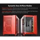 thumbnail image 5 of Gabinete para PC Montech King 95 de doble cámara, torre media, rojo, 5 of 9