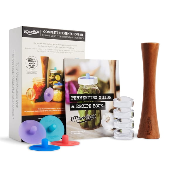 Kit de Fermentación Masontops con Frascos Pequeños de Boca Regular