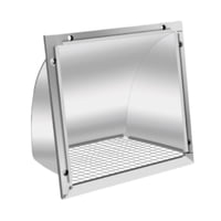 Bothyi - Tapa De Ventilación De La Secadora Tapa De Ventilación De Pared Para Tomas De Pared Secadora Eléctrica Ventilación De Cocina 8 Pulgadas