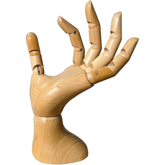 Mano de maniquí Yangjietf articulada para dibujo