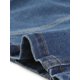 thumbnail image 5 of INSPIRE CHIC Chaquetas de Mezclilla para Mujer Sin Cuello de Manga Larga con Botones Chaqueta Corta de Jean S Azul, 5 of 6