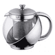 thumbnail image 1 of Tetera de acero inoxidable y vidrio, 750 ml con infusor, 1 of 3