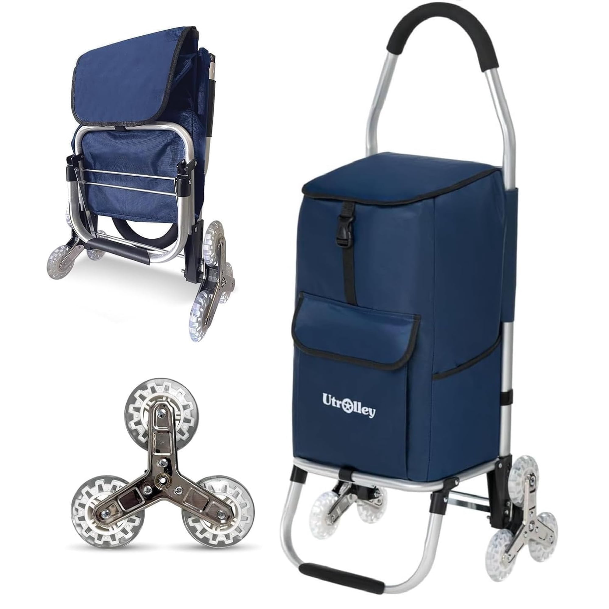 Carrito De Compras Utrolley Ultraligero Con Bolsa Aislante