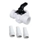 thumbnail image 2 of Reemplazo de válvula desviadora de tres vías 1 1/2" Durable Fácil de instalar Conexión de mangueras de piscina Válvula desviadora de piscina para pisc, 2 of 5