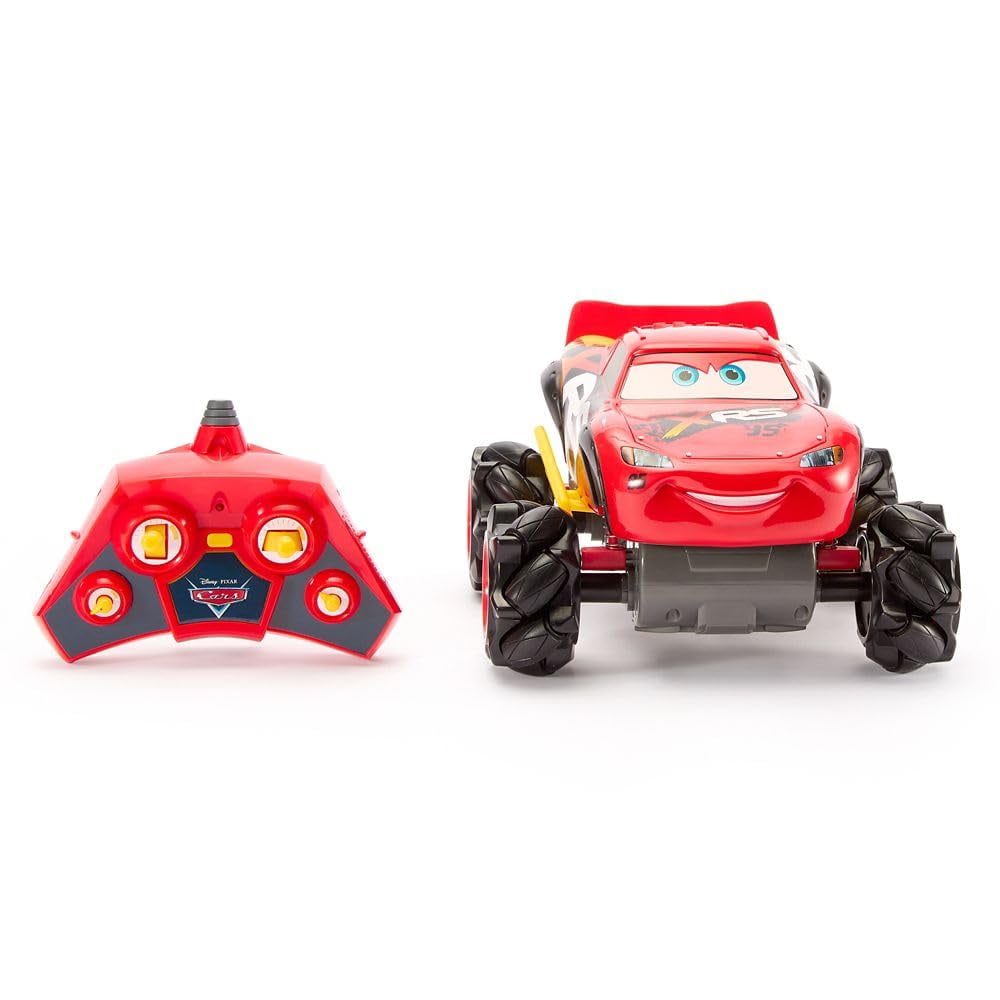 Coche Con Control Remoto Disney Store Lightning Mcqueen Con Iluminación