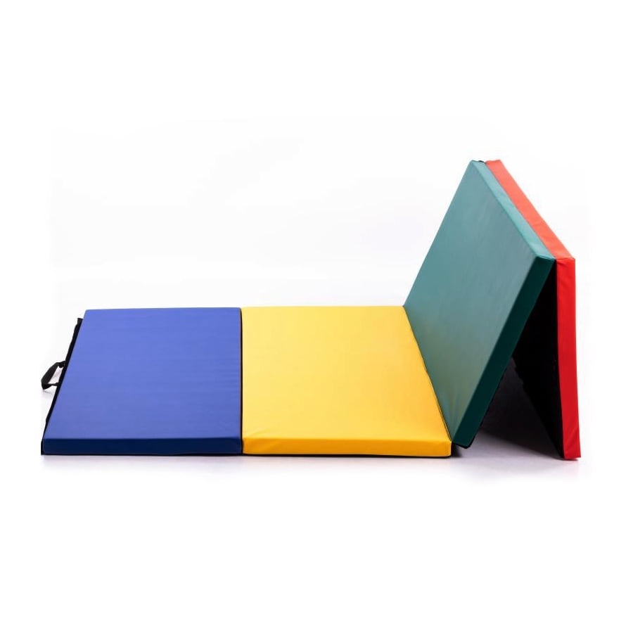 Genérico - Colchoneta De Gimnasia Colores 4 Secciones 232 X 116 X 5 Cm