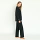 thumbnail image 2 of Pijama de Mujer Margaret Sport Negro, 2 of 4