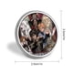 thumbnail image 2 of Castlevania-Theme Round Button Badge: Premium Metal Construction, Ideal for High-End Events 2.8 cm, 2 of 6