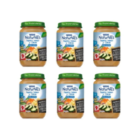 Pack 6 Colado Nestlé® Naturnes® Zapallito Italiano Y Carne 215G