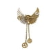 thumbnail image 3 of Broche De Alas De Ángel Disfraz De Halloween Broches De Cadena Colgantes De Metal Insignia De Engranaje, 3 of 5