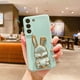 thumbnail image 1 of Elevate Your Phone with a Cute Rabbit Stand & Soft Silicone TPU Phone Holder: Protective Case for Samsung Galaxy S23/S22/S21/Plus/Ultra/FE, 1 of 3