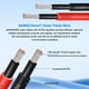 thumbnail image 2 of Cable para panel solar MOOKEERF 8 AWG 150 pies de cobre estañado negro y rojo, 2 of 7