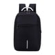 thumbnail image 4 of Mochila Para Computadora Portátil De Viaje Elegante Con Puerto USB Para Mochilero Universitario Al Aire Libre Negro, 4 of 5