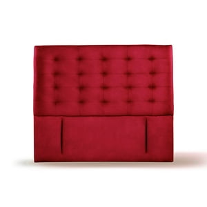 Latam Home - Respaldo Napoles Cuero Rojo King