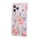 thumbnail image 2 of FOXDOCK Funda Tipo Cartera Floral para iPhone 17 Pro Max ,Funda con Tapa de Cuero PU, Protección Antigolpes con Ranuras para Tarjetas y Soporte, 2 of 5