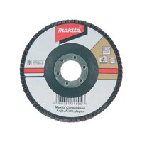 Makita - Disco Flap 180 X 22,23 Mm Gr 36 Zircón / Metal Y Acero Inox. Ángulo