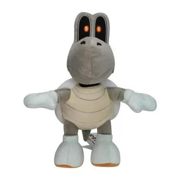 Juguete Peluche Dry Bones 20cm Gris Mario Bros