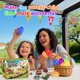 thumbnail image 2 of Tren magnético de madera con animales y huevos de Pascua para niños Yxwomenxy, 2 of 9