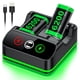 thumbnail image 1 of Paquete de baterías recargables para Xbox CYOYPPY 6200 mWh, paquete de 2, 1 of 7