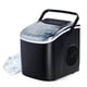 thumbnail image 1 of Máquina de hielo portátil para encimera Simple Deluxe, 26 libras/24 horas, negra, 1 of 3