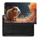 thumbnail image 1 of Cobaya Porta Pasaporte y Cartera de Viaje Premium de Cuero PU, Funda de Pasaporte Bloqueo RFID con Ranuras para Tarjetas de Crédito, Estuche para Libro de Pasaporte para Familia 10cm × 15cm, 1 of 6